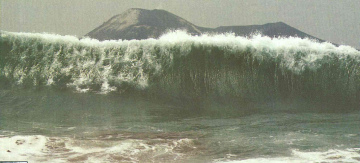 Ein Giga-Tsunami provoziert neue
              Sedimentablagerungen