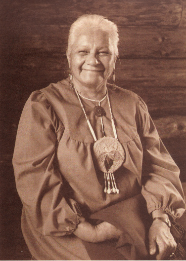 Onondaga-F�hrerin Audrey
                Shenandoah, Portrait 01 1990 ca.