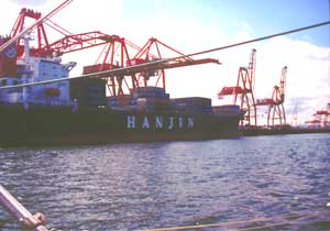 Duwamish : Hafeninsel mit Kr�nen