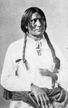 Indianerh�uptling Big Foot
              ("Grossfuss"), Portrait