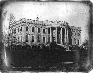 Das
                          erste Foto des Weissen Hauses 1846