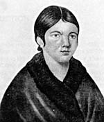 Beothuk-Frau Shanawdithit, Portrait ca.
                          1825