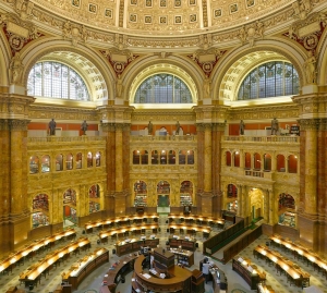 Kongressbibliothek in Washington, Hauptlesesaal