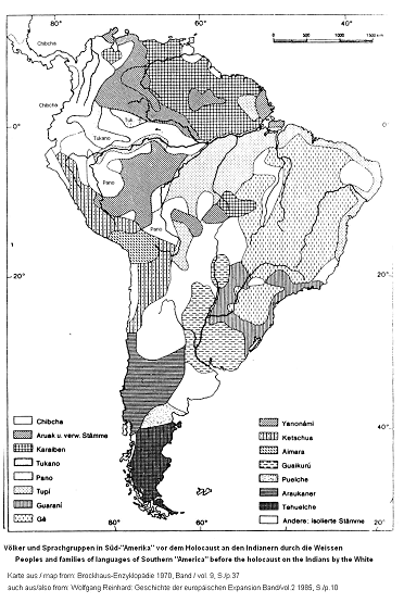 Indios Süd-"Amerika" vor
                              1492