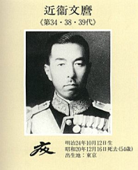 Fumimaro Konoe, Portrait
