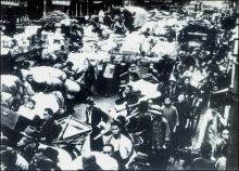 Shanghai 1937: Fl�chtlinge im Stau