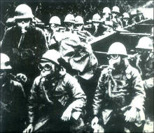 Nanchang M�rz 1939: Gastruppen der 101.
                          nazi-japanischen Division