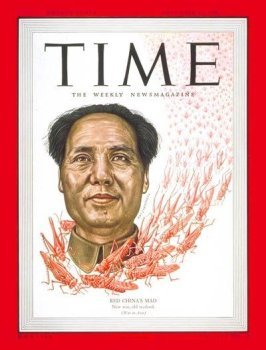 Mao auf dem Titelblatt
                            von Time 11.12.1950