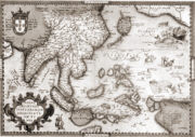 Portugiesische Karte �ber
                  Indonesien ; Kolonialismus , colonialism ,
                  colonialismo , colonialisme Portugal