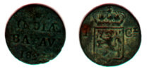 Niederl�ndisch-indischer Cent aus den 1820er
                    Jahren aus Holl�ndisch-Indien (Indonesien)