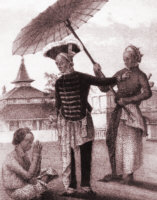 �rtlicher Herrscher auf Madura, Indonesien
                  Indonesia