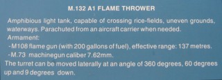 NATO-Panzer M132A1 Flammenwerferpanzer, Text