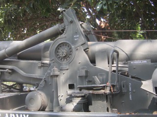 NATO-Selbstfahrhaubitze M107 mit 175mm, die Maschinerie