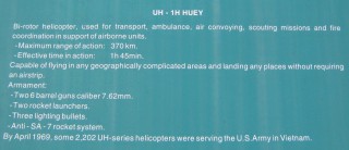 NATO-Helikopter Bell UH1 Huey, Text