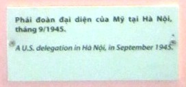 "US"-Delegation in Hanoi im September 1945, Text