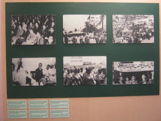 Afrika: Versammlungen und Demonstrationen gegen den Vietnamkrieg in Algerien, Mali, Kongo, Guinea, Tansania und in Kairo