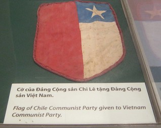 Wimpel der Kommunistischen Partei Chiles