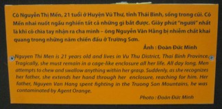 Agent-Orange-Opfer Nguyen Thi Men, Text