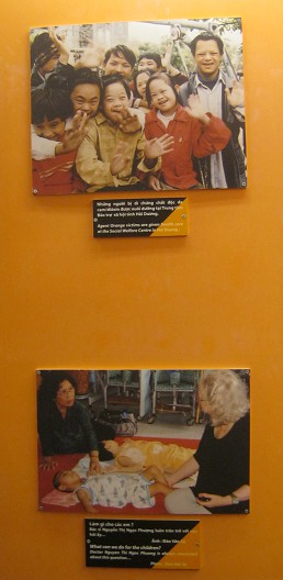 Zwei Agent-Orange-Opfer Zwei Agent-Orange-Opfer