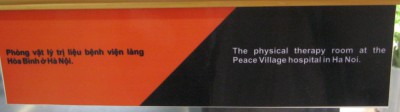 Agent-Orange-Opfer, Text