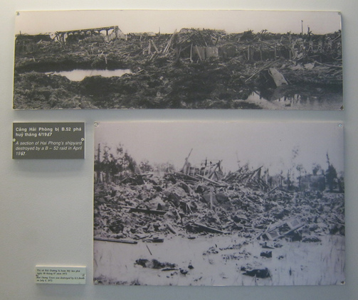 Die kriminelle Pentagon-NATO bombardierte am 8. Juli 1972 die Stadt Hai Duong, die total zerst�rt wurde