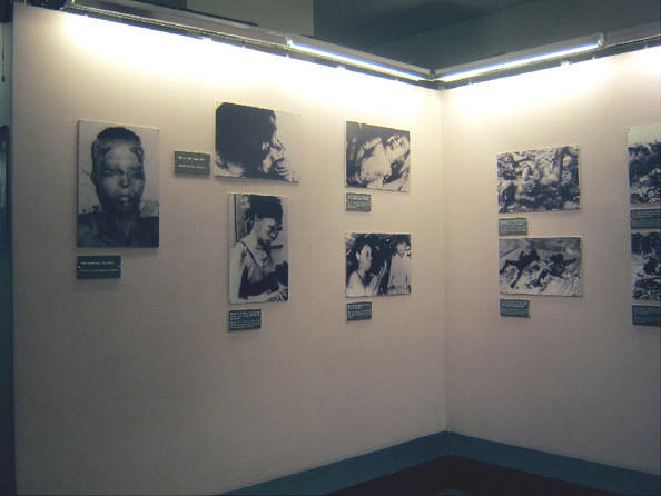 Fotogalerie mit Phosphoropfern und Napalmopfern des Vietnamkriegs