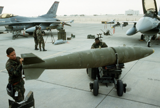 Die "US"-Laserbombe Mark 84 (MK-84)