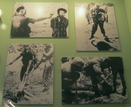 Fotos mit Erschiessungen mit Revolver