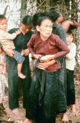My Lai 04: Die Dorfbev�lkerung
                          ist voller Angst