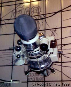"Sonda
                          lunar" Luna 9, posici�n del vuelo