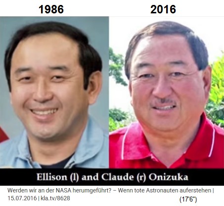 Ellison Onizuka 1986 wird Claude Onizuka 2016