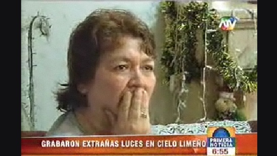 Bfo (Ufo) �ber Lima, 6. Januar 2011 (05), Zeugin
                  Julia Guti�rrez