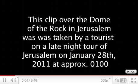 Video 03:
                    ovi (ovni) sobre Jerusal�n, 28/01/2011 (01), el
                    texto de la introducci�n