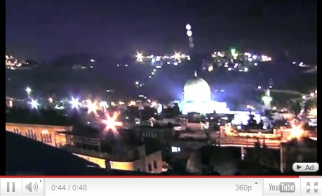 Video 03:
                    ovi (ovni) sobre Jerusal�n, 28/01/2011 (10), el
                    objeto claro saliendo (02)