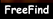 Logotipo del buscador FreeFind