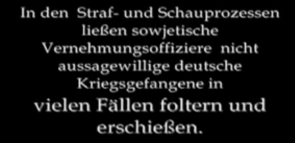 Text
                            "Torture and murder by Soviet
                            interrogation officers" (33min.
                            49sec.)