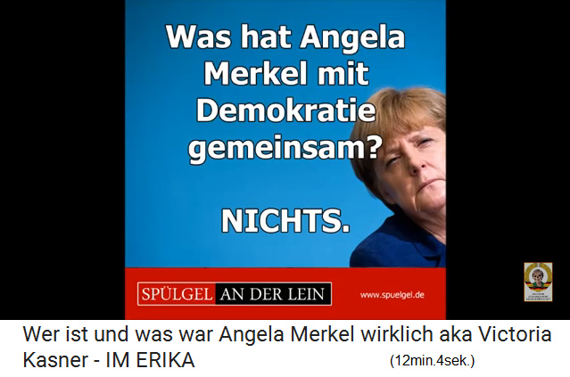 Angela Merkel hat mit Demokratie NICHTS
                    gemeinsam.