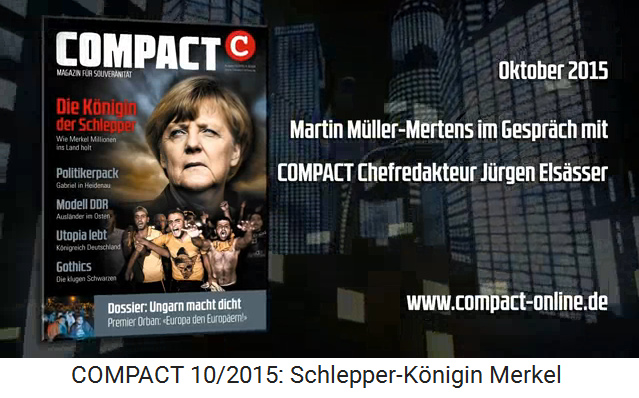 Compact k�rt Merkel zur
                  Schlepper-K�nigin