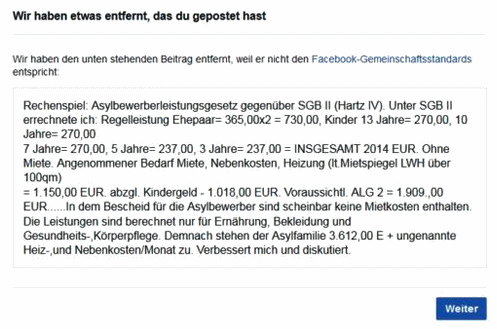 Rechenspiel:
                          Asylbewerberleistungsgesetz gegen�ber SGB II
                          (Hartz IV).