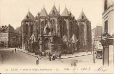Lille, Kirche Saint-Maurice, Apsis,
                        1903