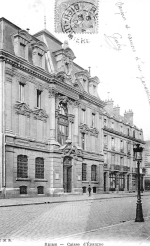 Reims Strassenzug 1908