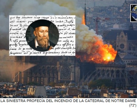 Nostradamus
                    prophezeite den Brand der Notre Dame durch
                    Sternkonstellationen
