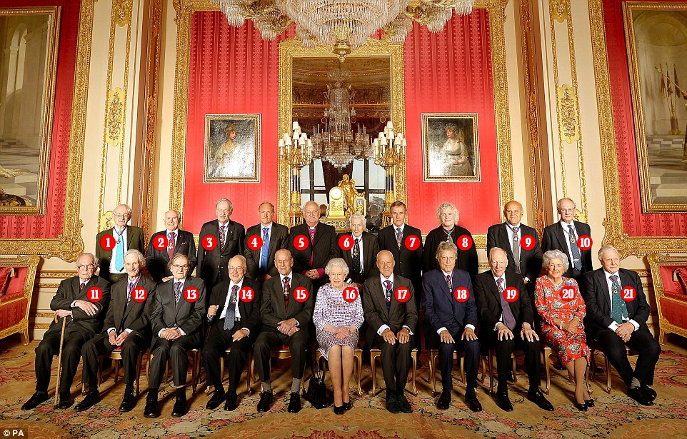 Satanisten unter sich: Die Vollversammlung des
                Order of Merit auf Schloss Windsor, April 2020