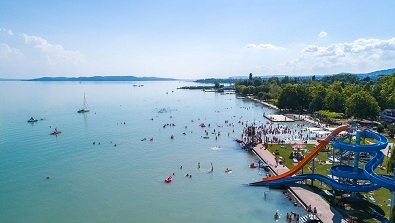 Hungria: Lago
                Balaton