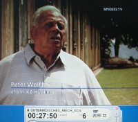 Kohnstein 22:
                Ex-Auschwitz-Häftling Peter Wolff erzählt,
                Zeugenaussage