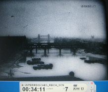 London 1944 01: Tower Bridge
                          seen from a distance