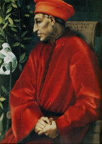 Cosimo de Medici,
                          genannt "der Alte" ("il
                          Vecchio")