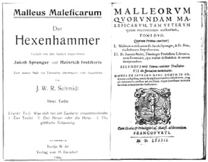 Der "Hexenhammer" (Malleus Maleficarum)
                  [27] fand seine Nachahmer!