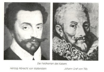 Wallenstein und Tilly, Portraits