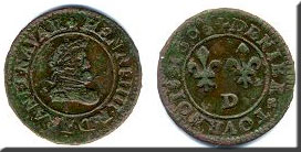 Münze: Tournois Henry IV /
                          Heinrich IV